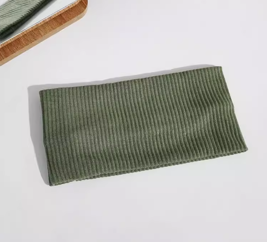 YVONLI Lucky button Fitness headband
