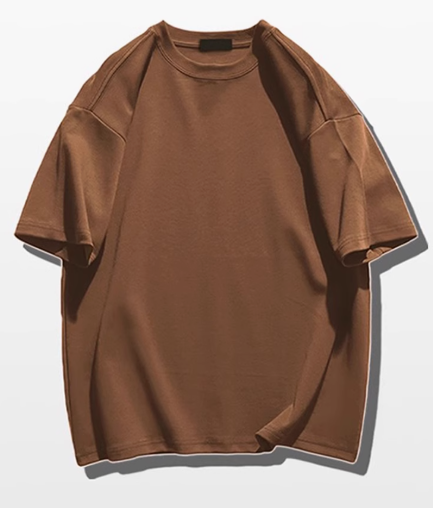 MOGALIO Cotton short-sleeved T-shirt