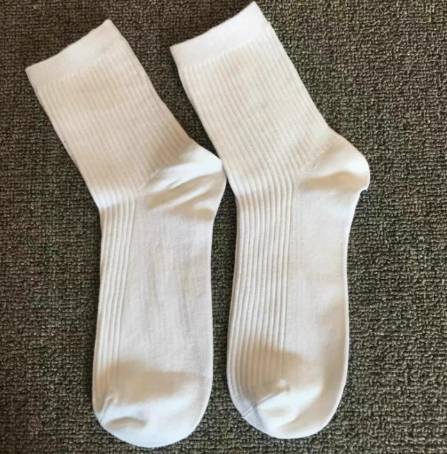 YVONLI Lucky button Cotton socks