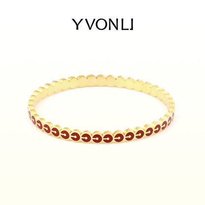 YVONLI“Uppermost”série Runden Armband