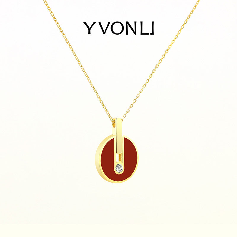 Yvon Li“Uppermost“série bijou pendentif