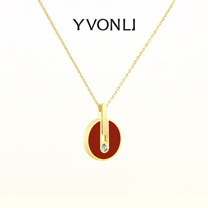 Yvon Li“Uppermost“série bijou pendentif