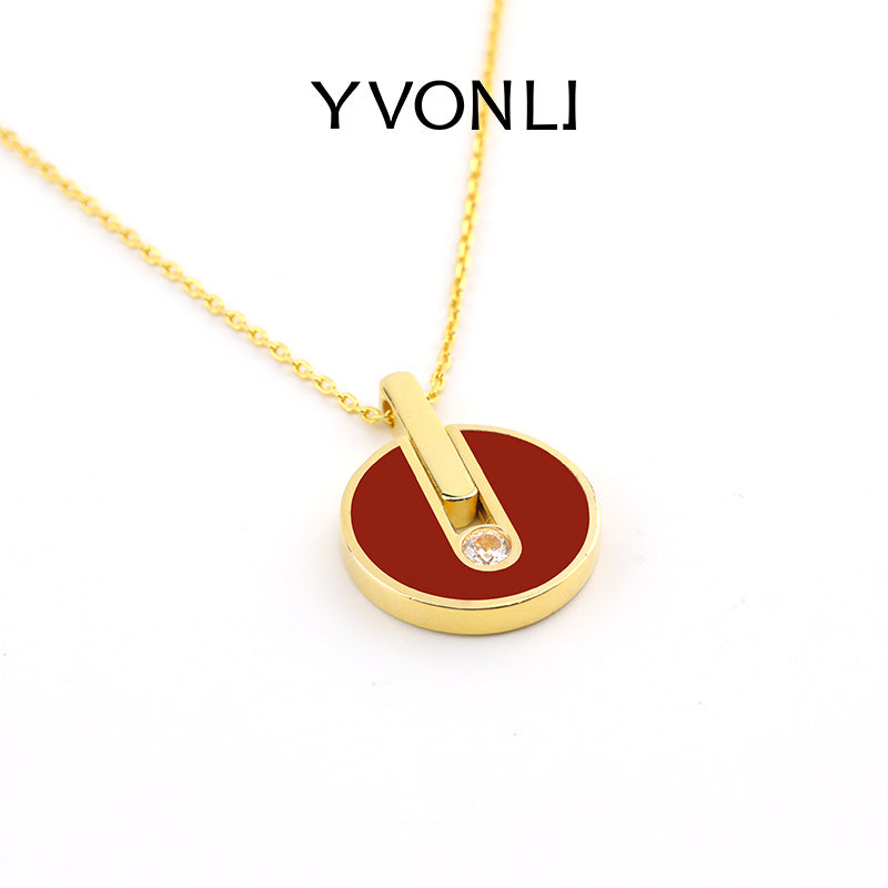 Yvon Li“Uppermost“série bijou pendentif