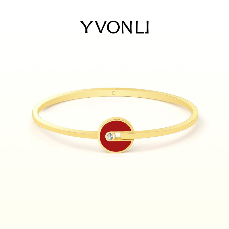 YVONLI"Uppermost"series gemstone bracelet