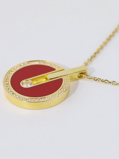 Yvon Li”Uppermost”série grand bijou pendentif