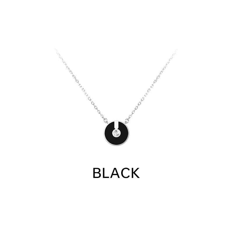 Yvon Li"Uppermost"série rond bijou collier