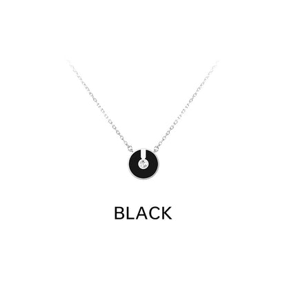 Yvon Li"Uppermost"série rond bijou collier