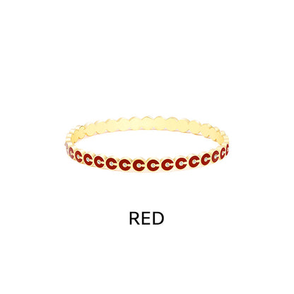 Yvon Li"Uppermost"série rond bijou bracelet